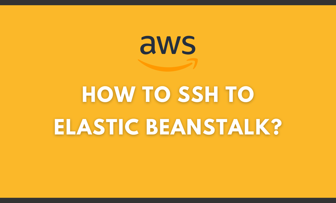 Can't ssh to elastic beanstalk instance