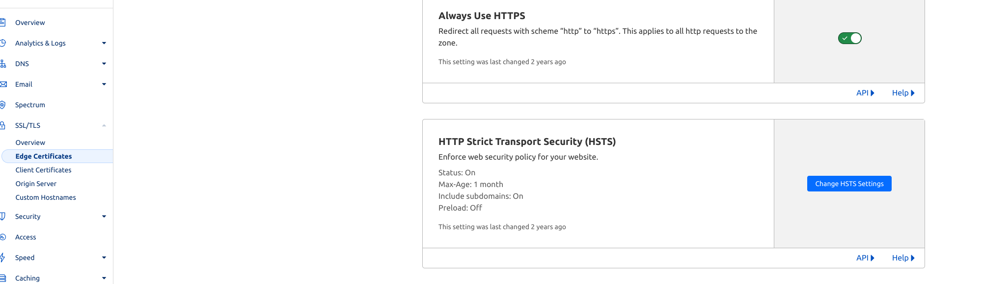 Always Use HTTPS. Cloudflare